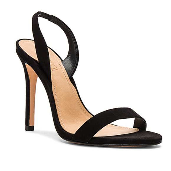 SCHUTZ Shoes - Schutz Black Suede Luriane Heels - Size 6.5